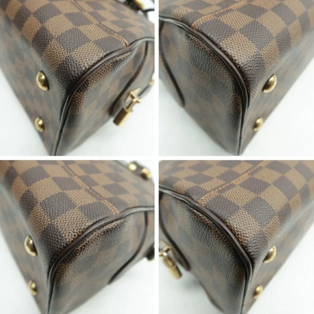 100% Authentic Louis Vuitton Duomo Damier Ebene Canvas Hand Bag - Picture 6 of 12